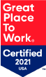 Great place to work certified 2021